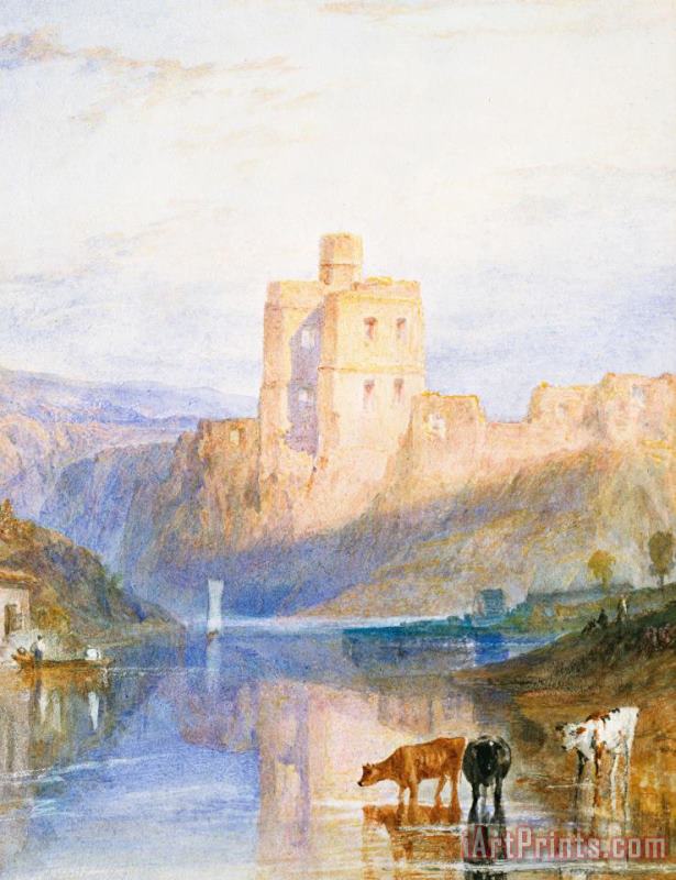 Joseph Mallord William Turner Norham Castle An Illustration To Marmion By Sir Walter Scott Art Print