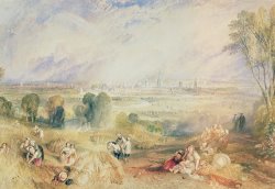 Joseph Mallord William Turner Oxford from North Hinksey painting
