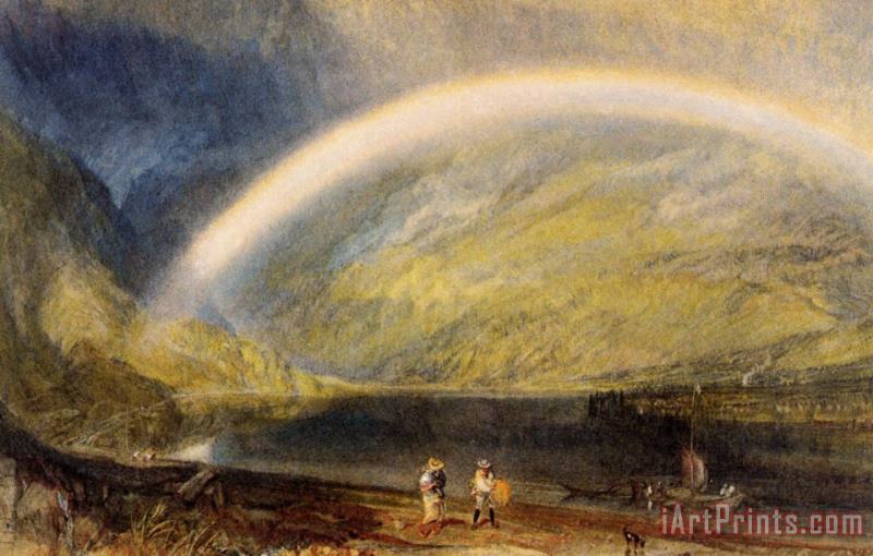 Joseph Mallord William Turner Rainbow Art Painting