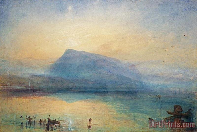 Sunrise painting - Joseph Mallord William Turner Sunrise Art Print