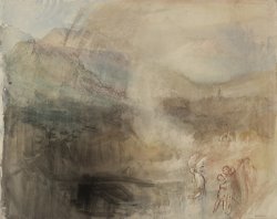 Joseph Mallord William Turner The Angel Troubling The Pool painting