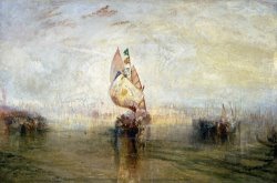 Joseph Mallord William Turner The Sun of Venice Going to Sea painting
