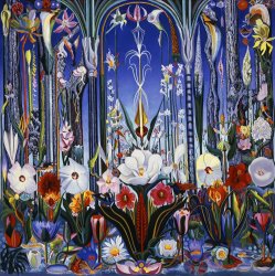 Joseph Stella Battle of Lights, Coney Island, Mardi gras Framed