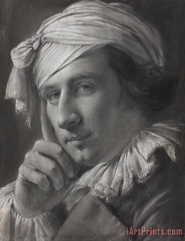 Portrait of a Man painting - Joseph Wright  Portrait of a Man Art Print