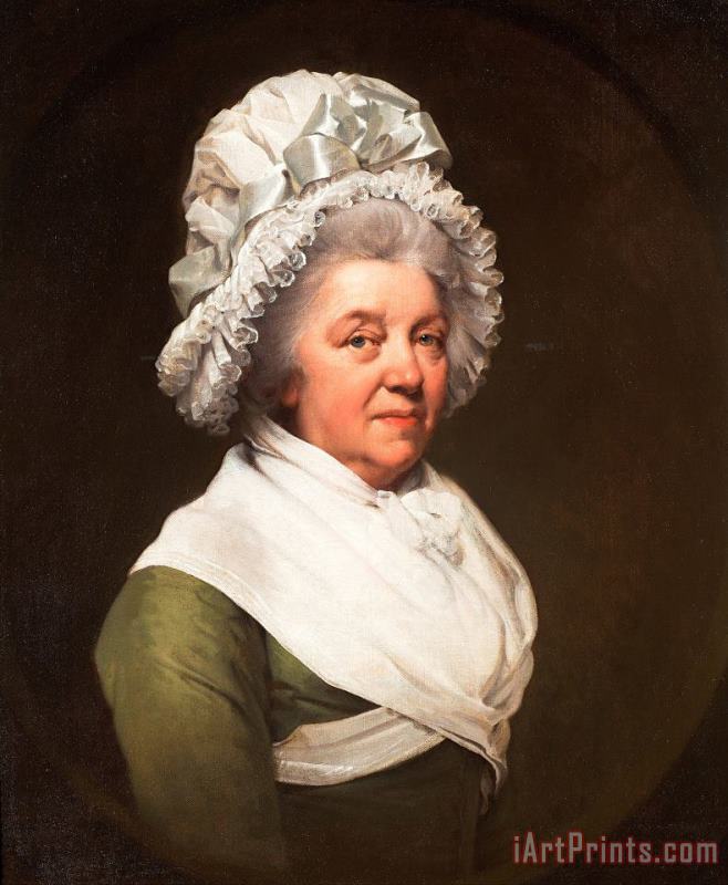 Joseph Wright  Portrait of Mrs. Anthony Greatorex Art Painting