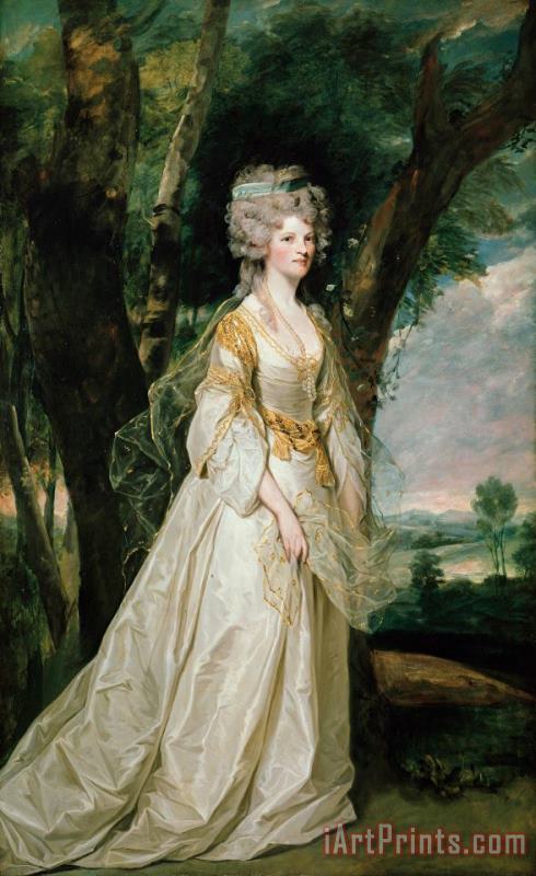 Joshua Sir Reynolds Lady Sunderland Art Print