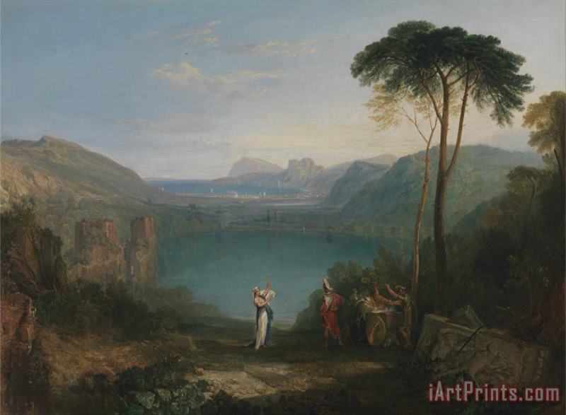 Jospeh William Mallord Turner Lake Avernus Art Painting