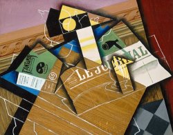 Juan Gris Fantomas painting