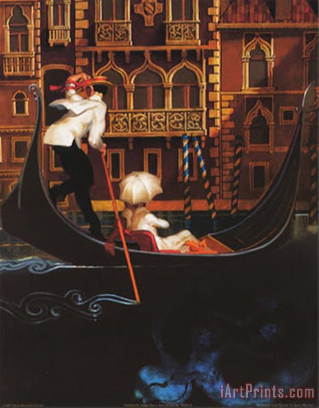 Sul Grande Canal Venezia painting - Juarez Machado Sul Grande Canal Venezia Art Print