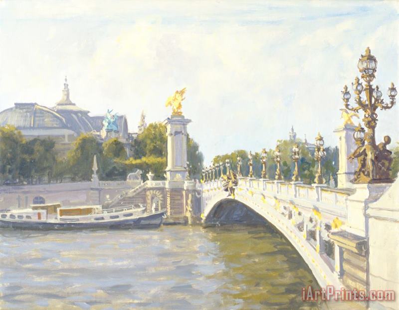 Julian Barrow Pont Alexandre IIi Art Print