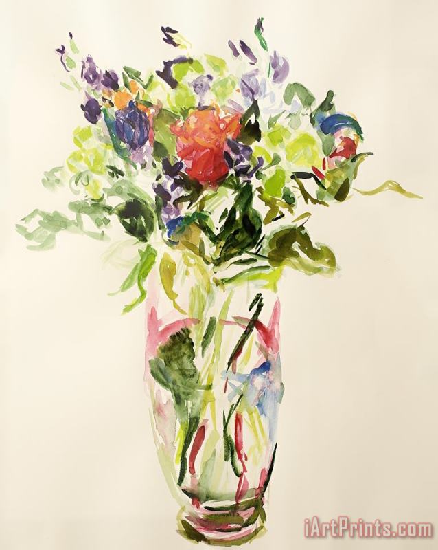 Julie Held Bouquet Art Print