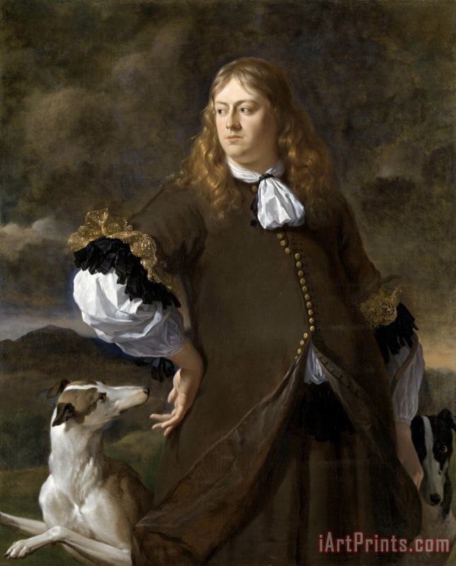 Karel Dujardin Joan Reynst (1636 95), Lord of Drakenstein And Vuursche, Captain of The Amsterdam Militia in 1672 Art Print