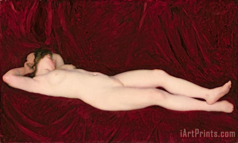 Karoly Ferenczy Nude Art Print
