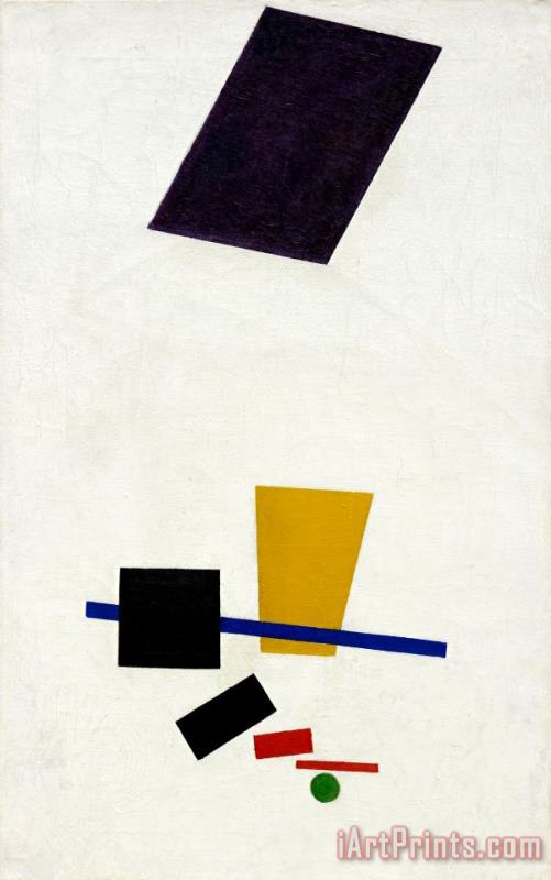 Kazimir Malevich Painterly Realism of a Football Player – Color Masses in The 4th Dimension Art Painting