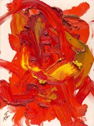 Kazuo Shiraga Shusen, 1986