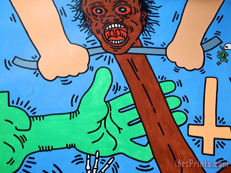 Pop Shop 11 painting - Keith Haring Pop Shop 11 Art Print
