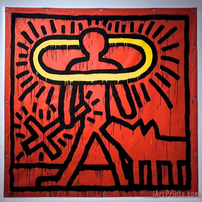 Keith Haring Pop Shop 2 Art Painting