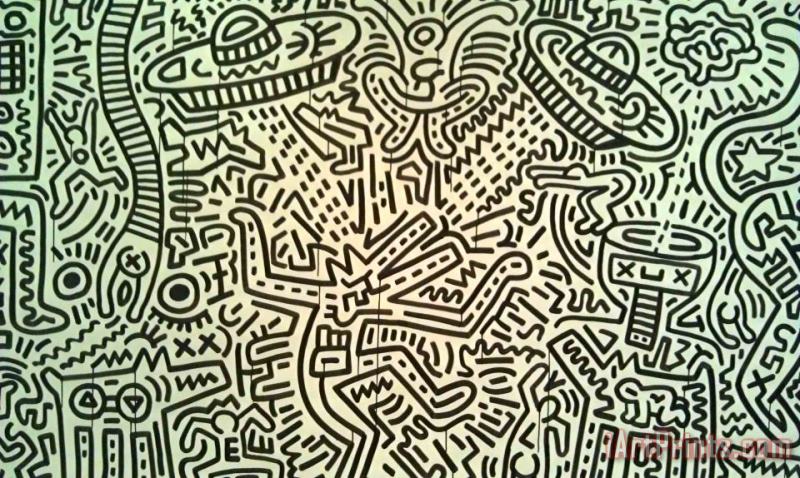 Keith Haring Pop Shop 8 Art Print