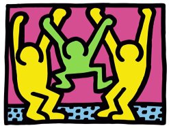 Keith Haring Pop Shop Family