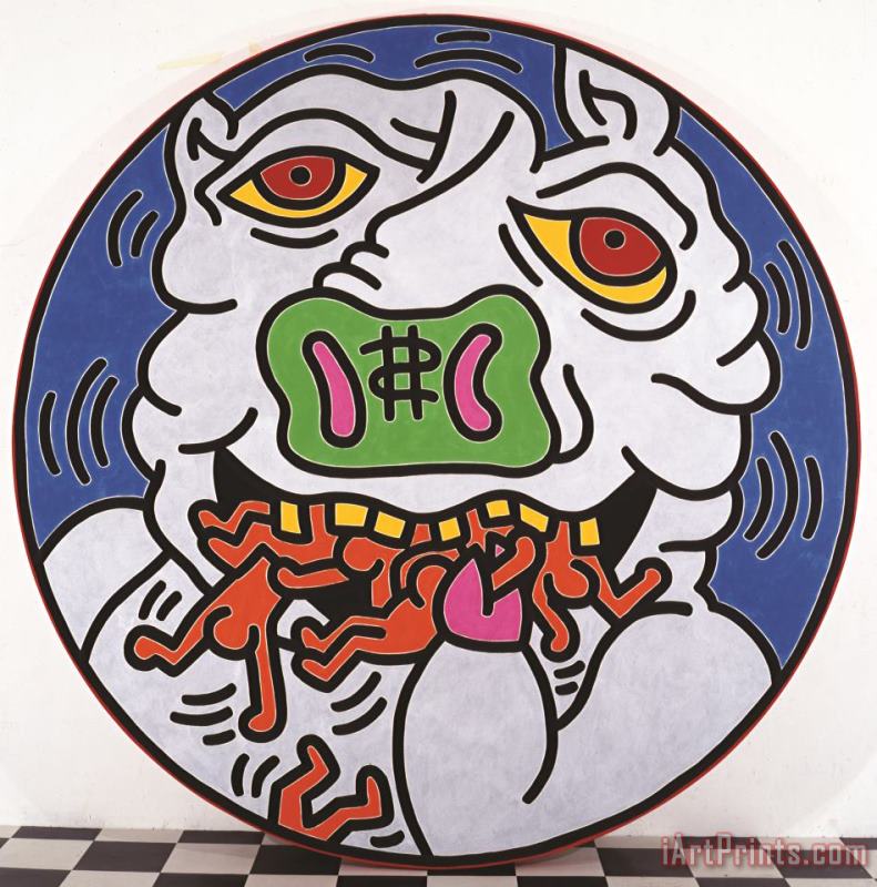 Keith Haring Untitled, 1988 Art Print