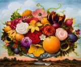 Art Printed on canvas by machine Art Printed on canvas by machine