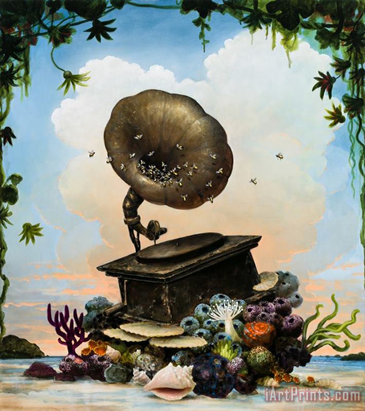 Concerto for a Reef, 2025 painting - Kevin Sloan Concerto for a Reef, 2025 Art Print Concerto for a Reef, 2025 painting - Kevin Sloan Concerto for a Reef, 2025 Art Print