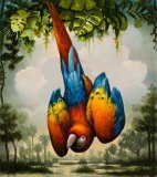 Art Printed on canvas by machine Art Printed on canvas by machine