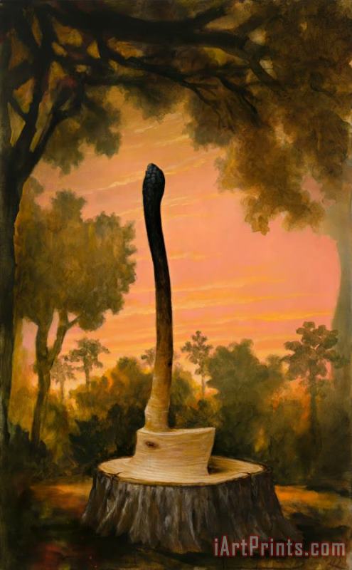 Restoration Day, 2021 painting - Kevin Sloan Restoration Day, 2021 Art Print