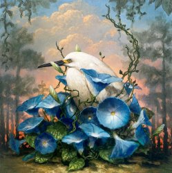 Kevin Sloan Snowy Egret in Hiding, 2023