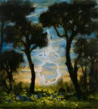 Art Printed on canvas by machine