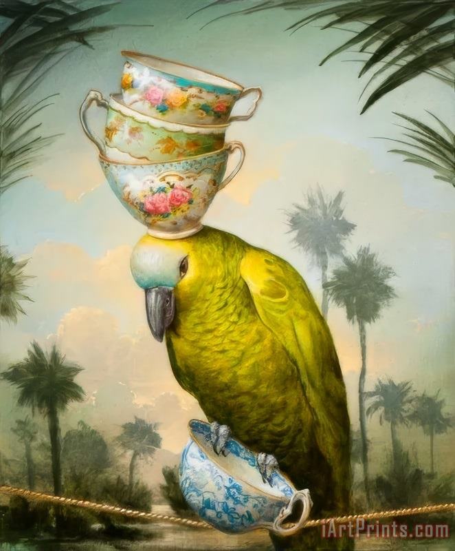 The Show Off painting - Kevin Sloan The Show Off Art Print