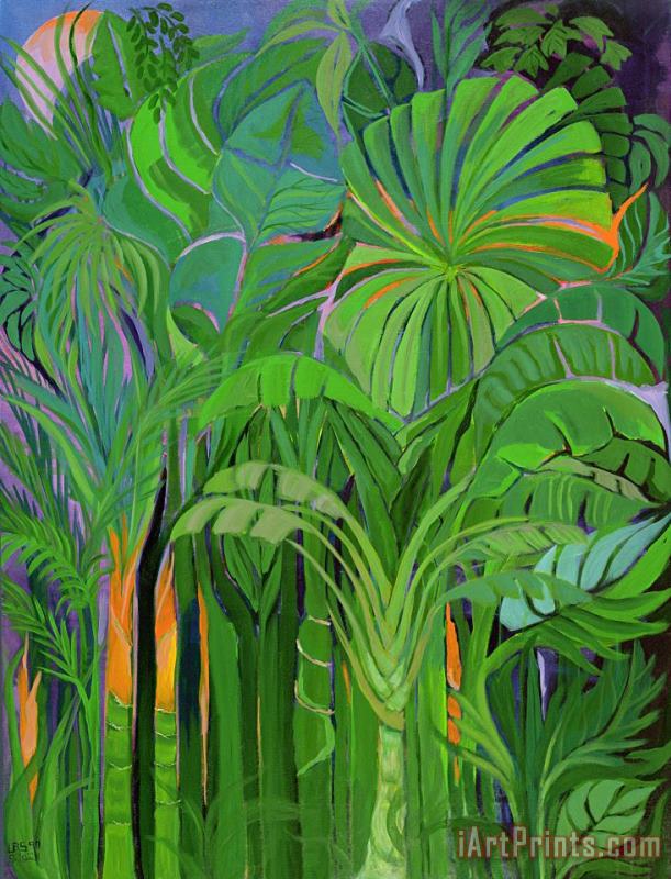 Laila Shawa Rain Forest Malaysia Art Painting