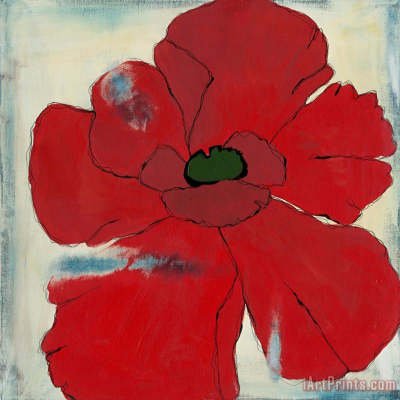 Laura Gunn Modern Flower III Art Painting