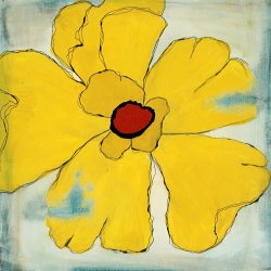 Laura Gunn Modern Flower VI