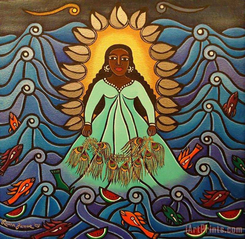 Laura James Yemaya Art Painting