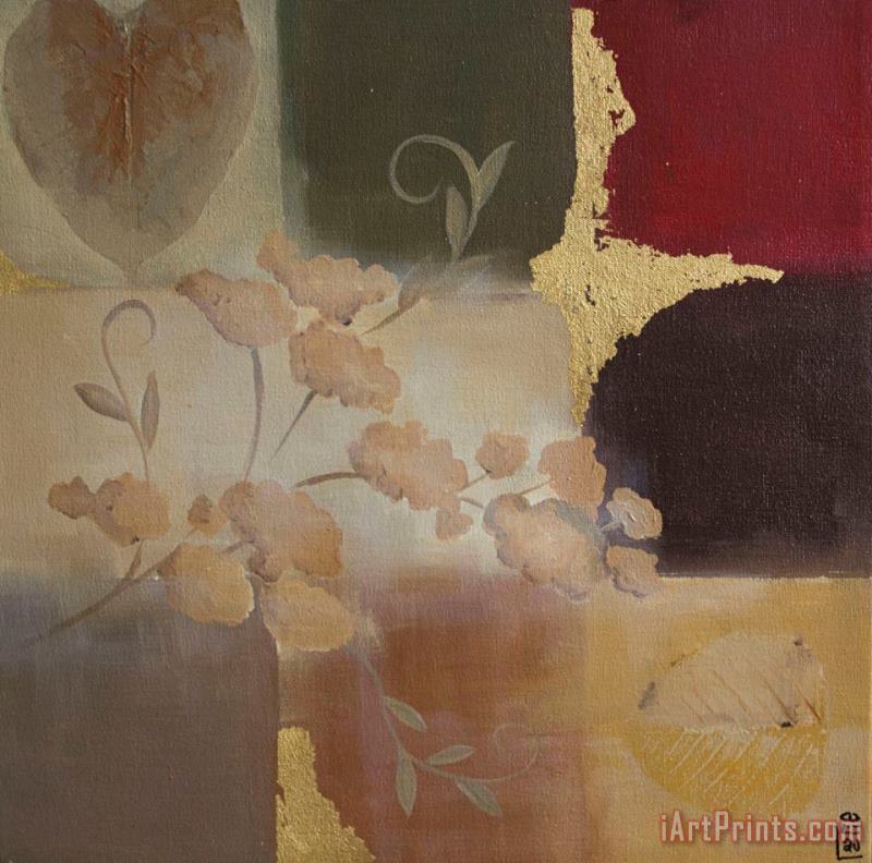 laurie maitland Autumn Accent Floral II Art Painting