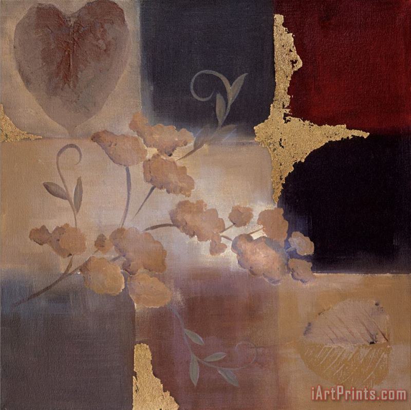 laurie maitland Autumn Accent Floral III Art Print