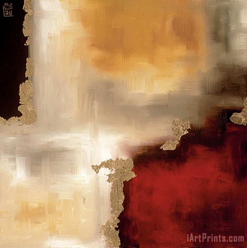 laurie maitland Crimson Accent I Art Painting