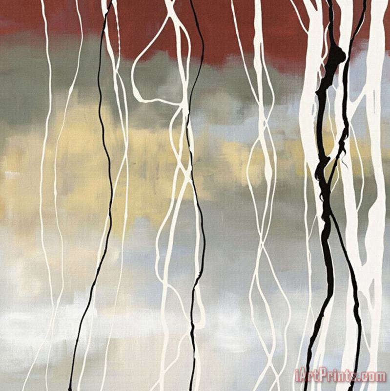 laurie maitland Silver Birch I Art Painting