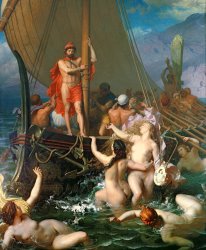 Leon Auguste Adolphe Belly Ulysses and the Sirens