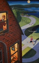 Leonard Koscianski Anticipation, 2020 painting Leonard Koscianski Anticipation, 2020 painting