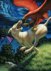 Leonard Koscianski Bird Dog, 2011 painting