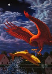 Leonard Koscianski Catch of The Day, 2008 painting