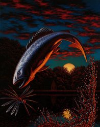 Leonard Koscianski Getting Away, 2011 painting