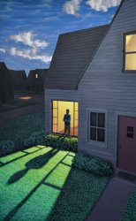 Leonard Koscianski Isolation, 2022 painting Leonard Koscianski Isolation, 2022 painting