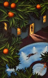 Leonard Koscianski The Witching Hour, 2020 painting Leonard Koscianski The Witching Hour, 2020 painting