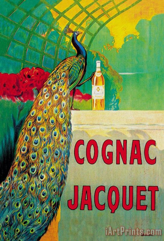 Camille Bouchet Cognac Jacquet painting - Leonetto Cappiello Camille Bouchet Cognac Jacquet Art Print