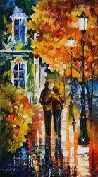Leonid Afremov After The Date painting