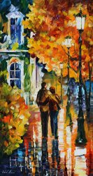 Leonid Afremov After The Date painting