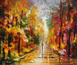 Leonid Afremov After The Rain
